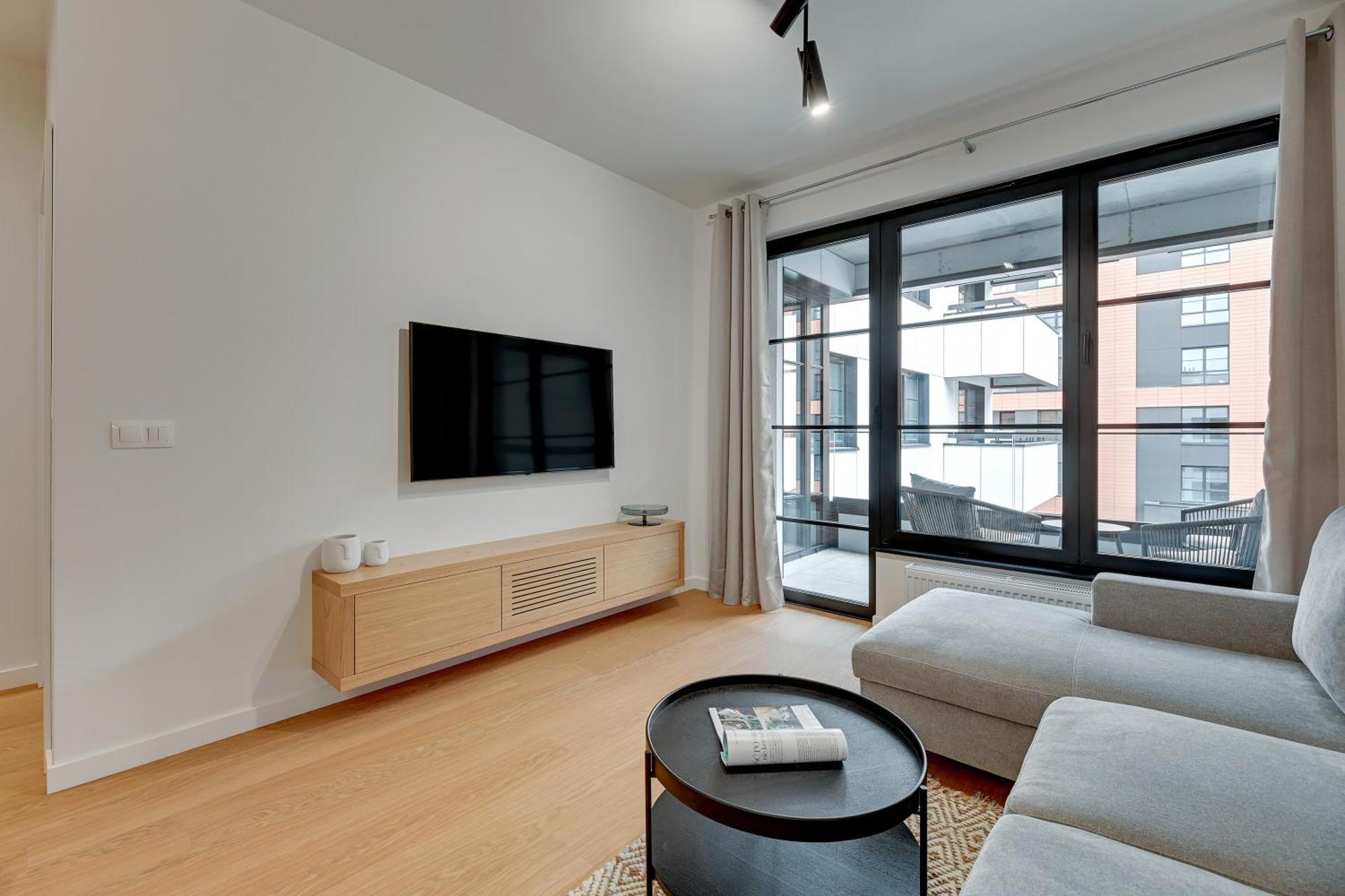Doki Living - Foodhall & Parking By Downtown Apartments Гданьск Экстерьер фото