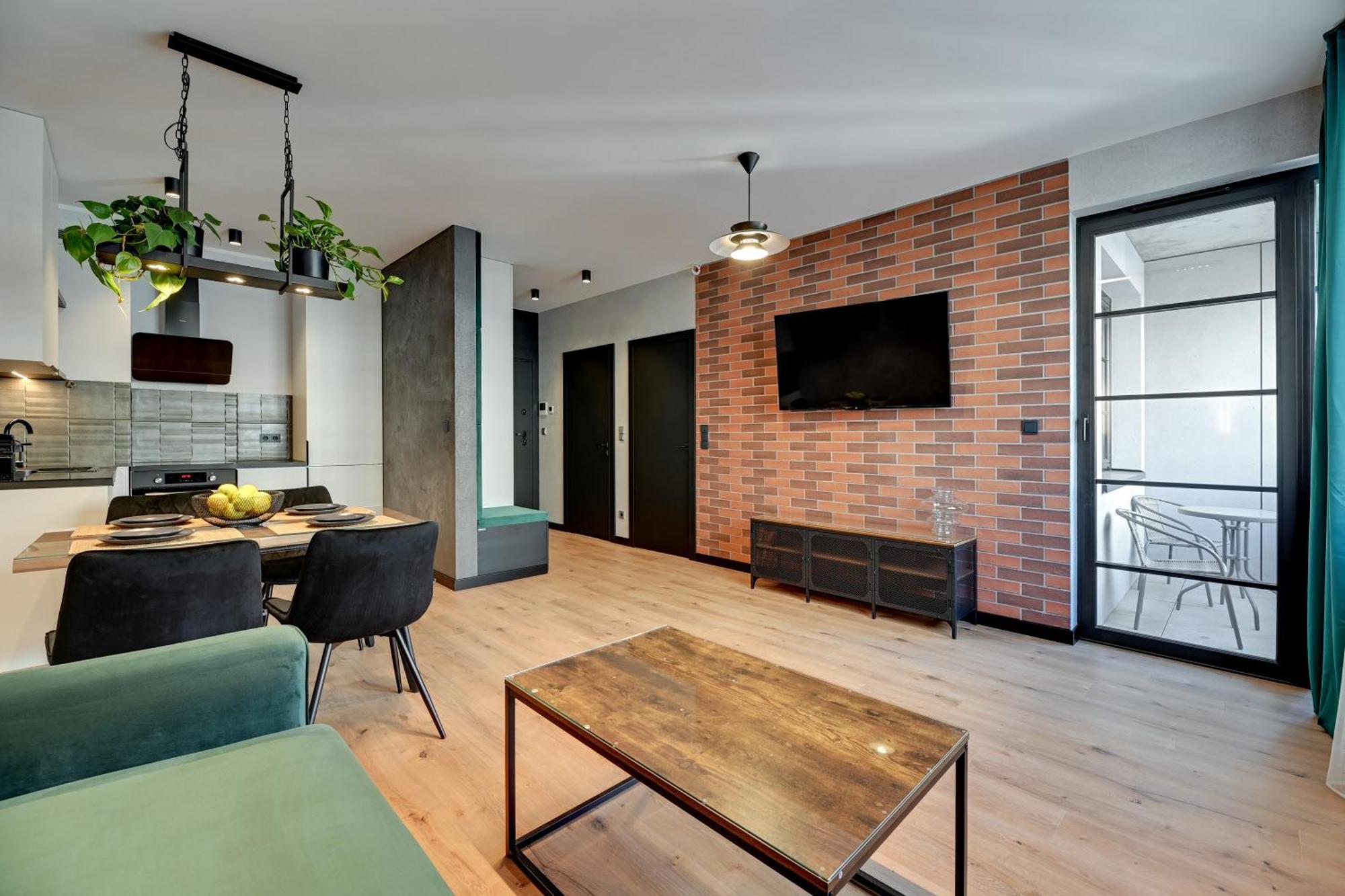 Doki Living - Foodhall & Parking By Downtown Apartments Гданьск Экстерьер фото
