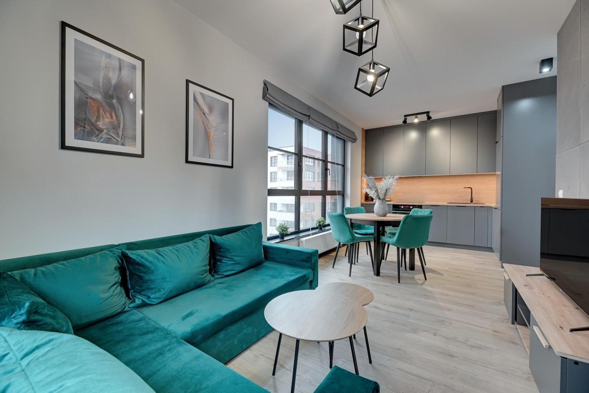 Doki Living - Foodhall & Parking By Downtown Apartments Гданьск Экстерьер фото