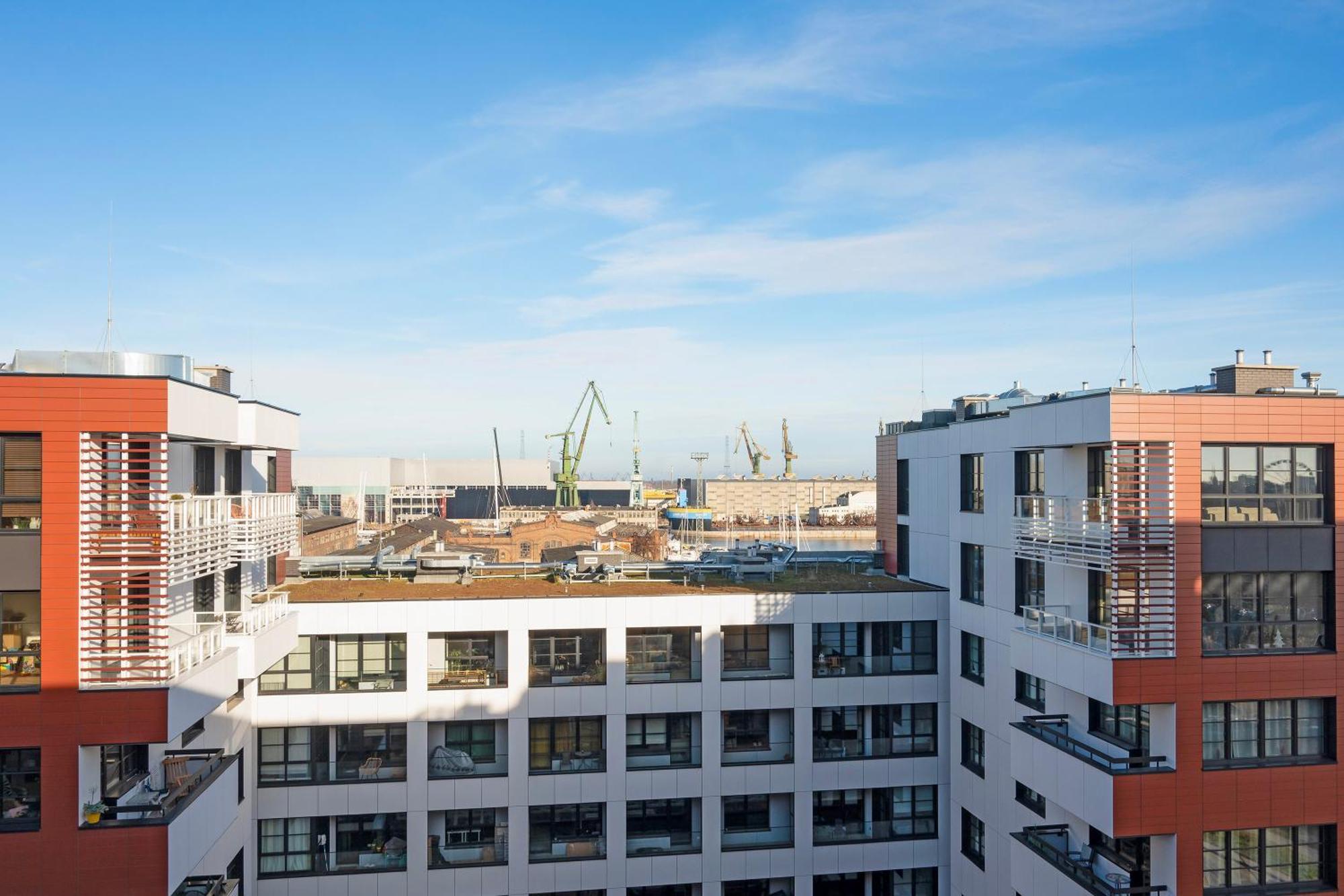 Doki Living - Foodhall & Parking By Downtown Apartments Гданьск Экстерьер фото